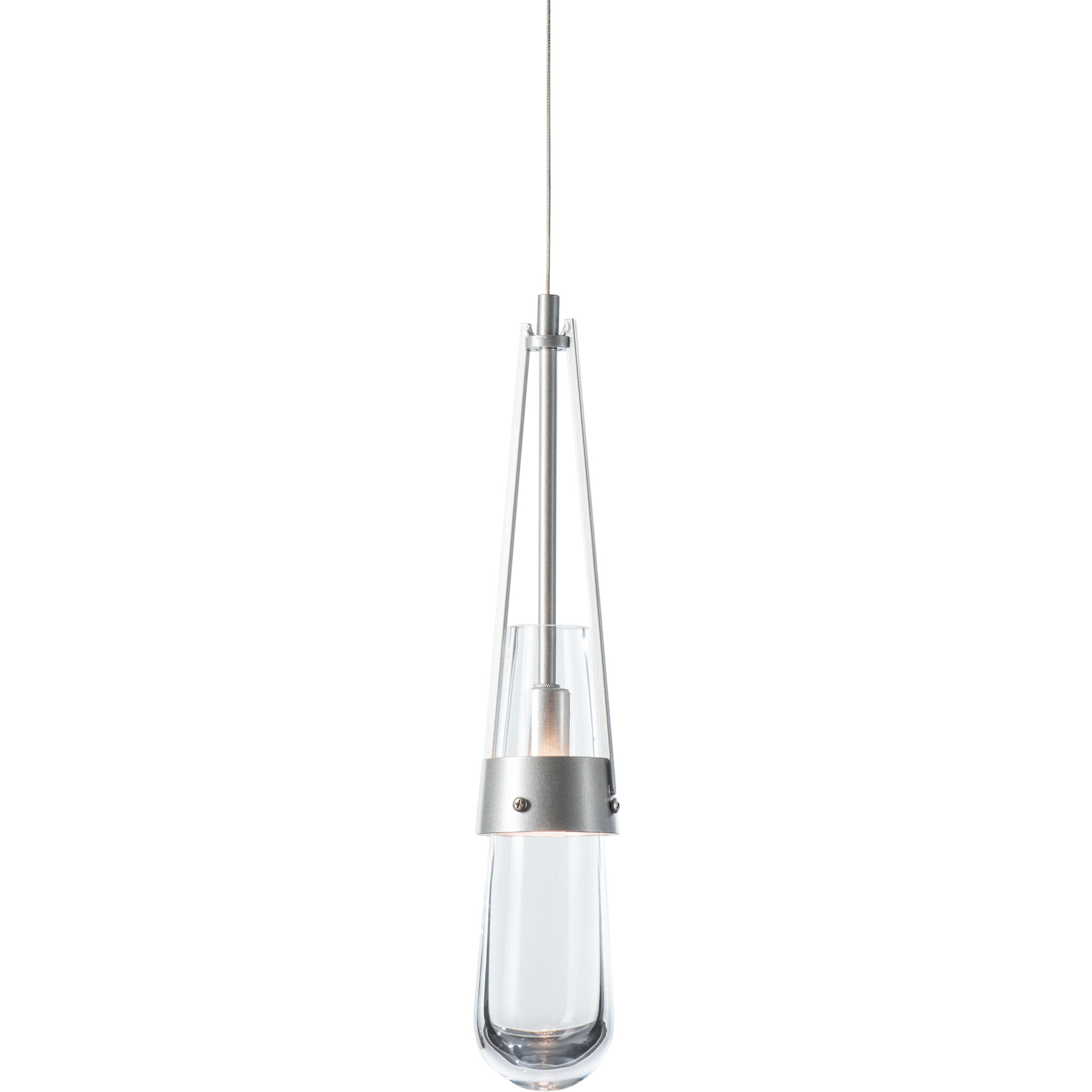 Link 1 Light 2.9 inch Sterling Mini Pendant Ceiling Light, Low Voltage