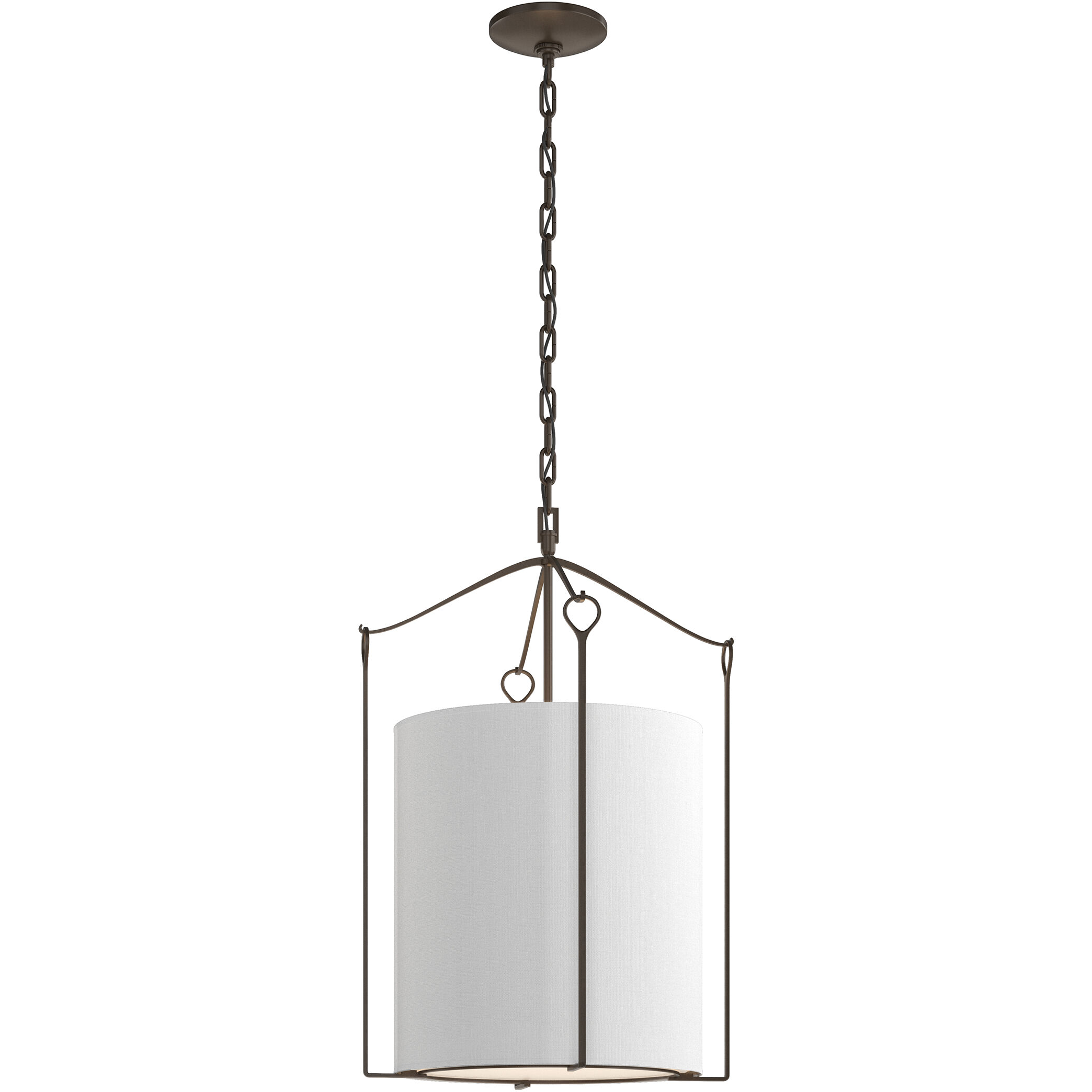 Bow 3 Light 19.3 inch Bronze Pendant Ceiling Light, Tall - Open Box