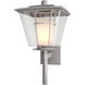 Beacon Hall 1 Light 23.4 inch Coastal Burnished Steel Outdoor Sconce, Large