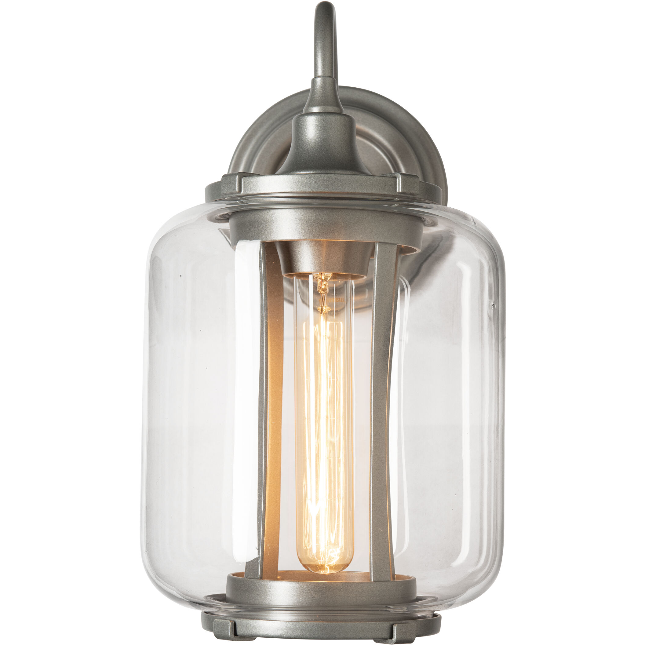 Fairwinds 1 Light 12.4 inch Coastal Burnished Steel Outdoor Sconce