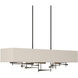 Cavaletti 4 Light 42 inch Natural Iron Pendant Ceiling Light in Flax