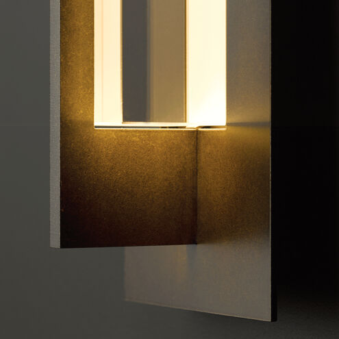 Axis 1 Light 24 inch Coastal Bronze Outdoor Sconce, Large
