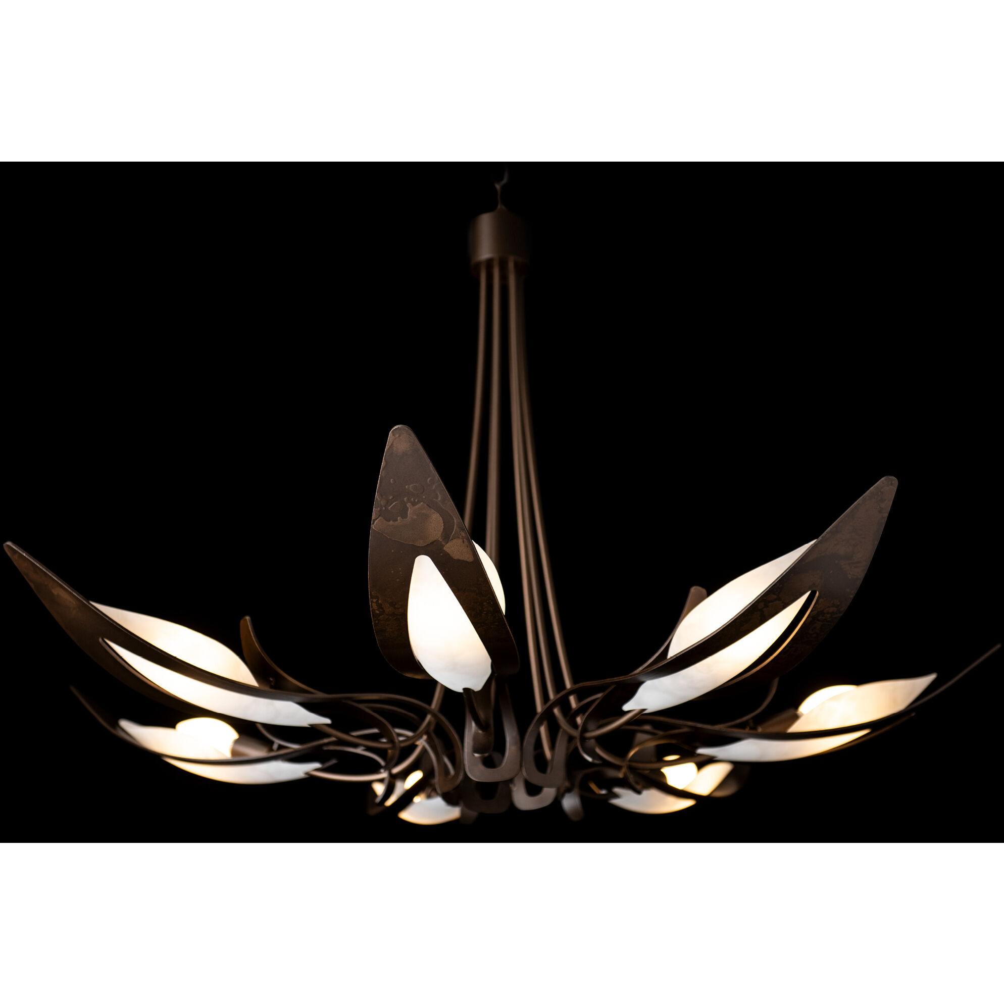 Parasol 7 Light 38.3 inch Bronze Chandelier Ceiling Light