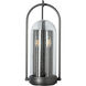 Davis 2 Light 22.4 inch Coastal Natural Iron Outdoor Sconce, Medium
