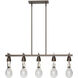 Apothecary 5 Light 40.5 inch Bronze Pendant Ceiling Light