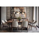 Crest 6 Light 37.8 inch Dark Smoke Circular Pendant Ceiling Light