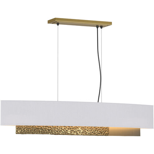 Oceanus 4 Light 42 inch Modern Brass Pendant Ceiling Light in Natural Anna