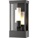 Portico 3 Light 17.8 inch Coastal Oil Rubbed Bronze Outdoor Sconce in Opal