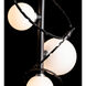 Olympus 4 Light 13.9 inch Mahogany Pendant Ceiling Light, Vertical - Open Box