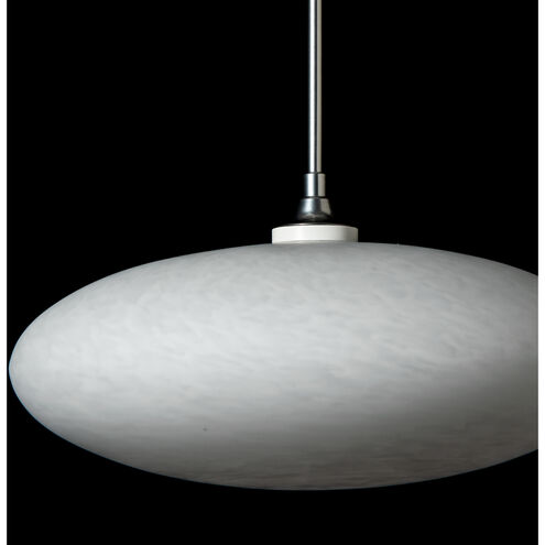Clouds 1 Light 9.8 inch Sterling Mini Pendant Ceiling Light