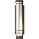 After Hours 1 Light 26.8 inch Coastal Dark Smoke Outdoor Sconce, Large