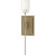 Echo 1 Light 3 inch Soft Gold ADA Sconce Wall Light