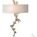 Coral Sconce Wall Light in Natural Iron