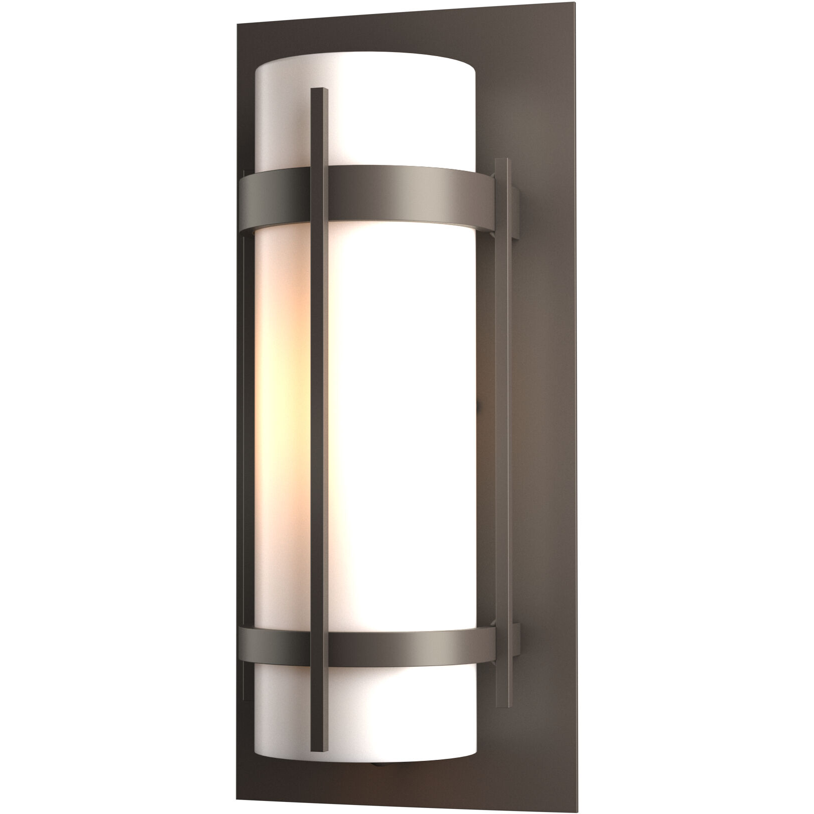 Banded 1 Light 15.8 inch Coastal Dark Smoke Outdoor Sconce - Open Box