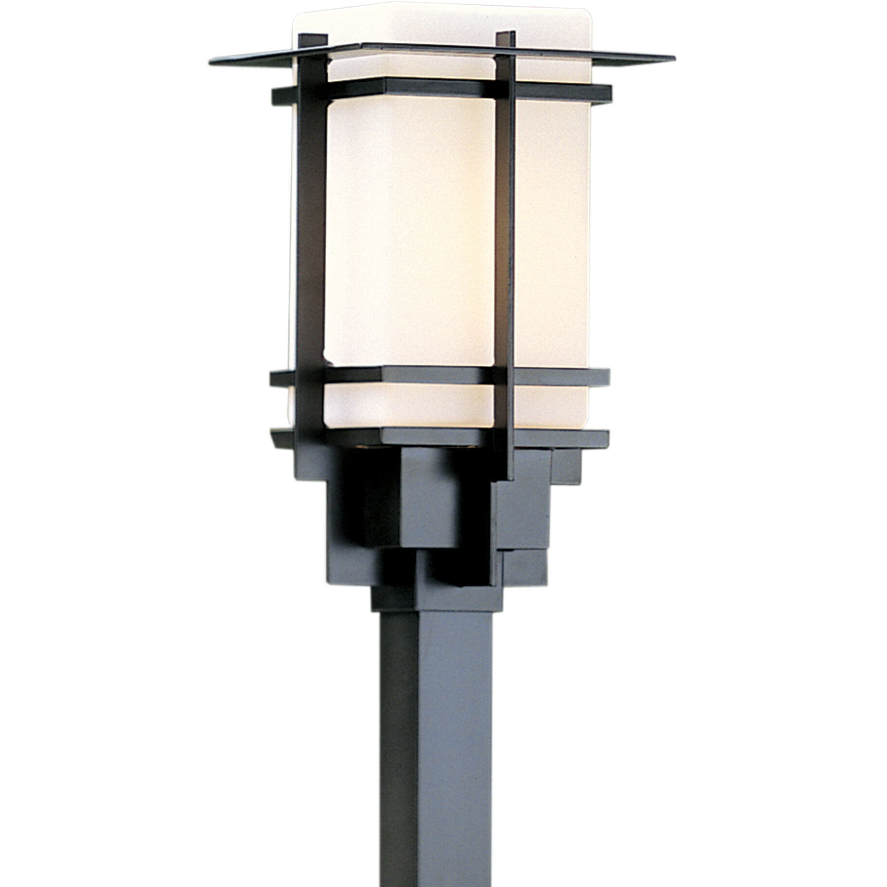 Tourou 1 Light 14.2 inch Coastal Black Outdoor Post Light