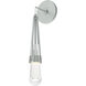 Link 1 Light 5.5 inch Vintage Platinum Sconce Wall Light, Low Voltage