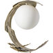Crest 19.8 inch 5 watt Modern Brass Table Lamp Portable Light