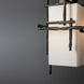 Tura 1 Light 9.4 inch Coastal Oil Rubbed Bronze Outdoor Pendant