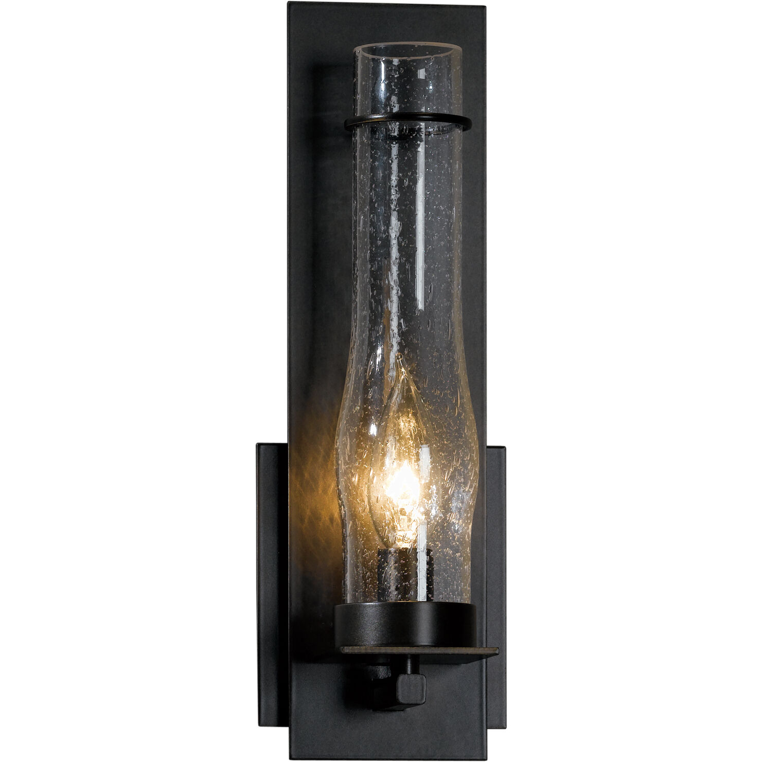 New Town 1 Light 4.25 inch Dark Smoke ADA Sconce Wall Light