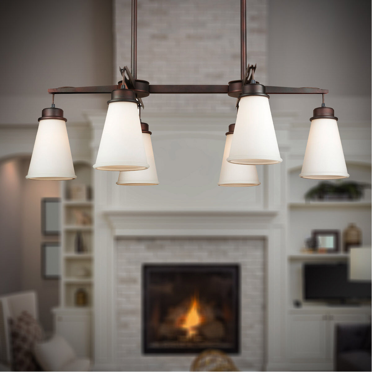 Aubrey 6 Light 26.00 inch Chandelier