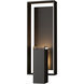 Shadow Box 2 Light 21.2 inch Coastal Oil Rub Bronze and Coastal Oil Rub Bronze Outdoor Sconce in Coastal Oil Rubbed Bronze, Large