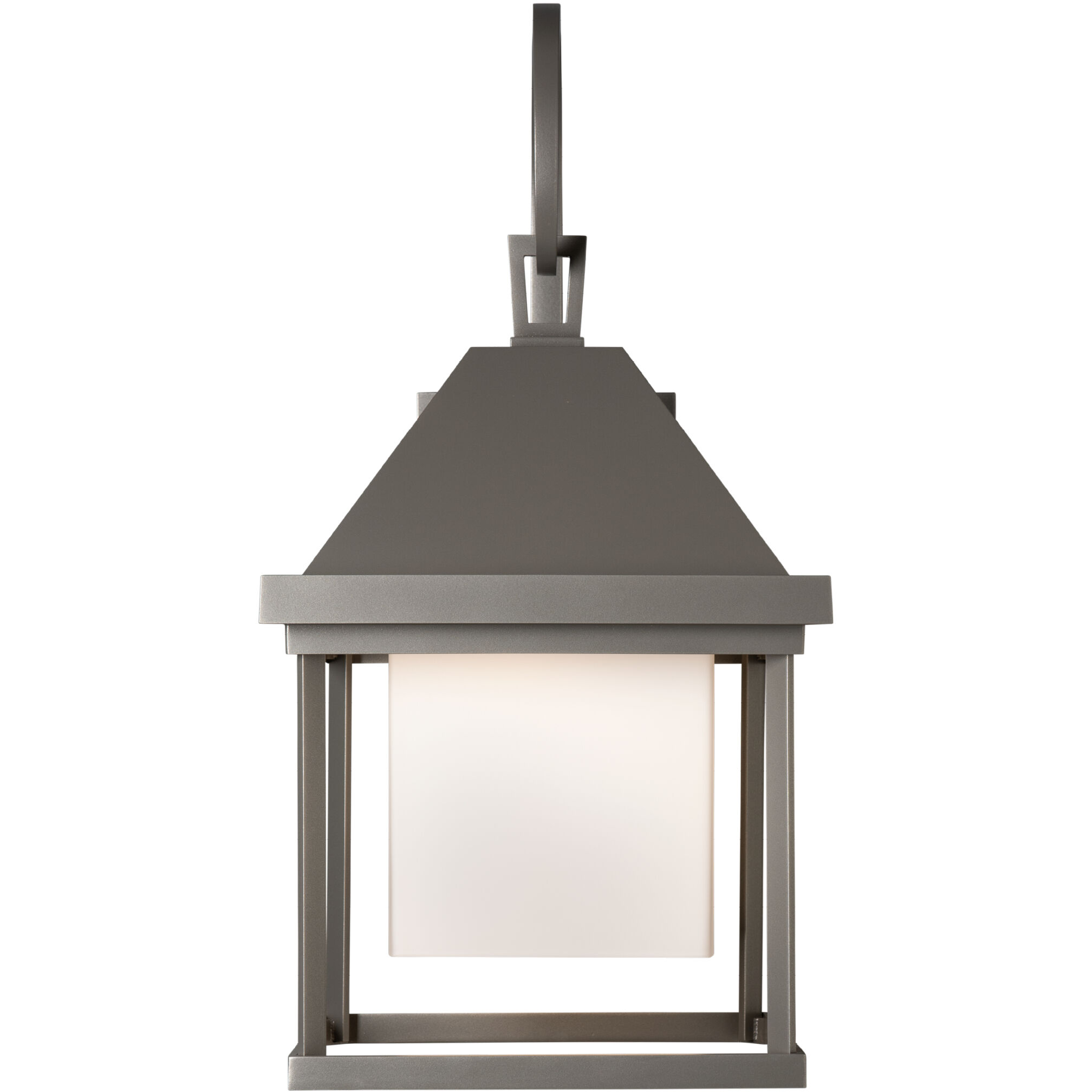 Dorset 1 Light 22.7 inch Coastal Burnished Steel Outdoor Sconce in Opal, Medium