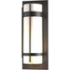 Banded 1 Light 25.9 inch Coastal Oil Rubbed Bronze Outdoor Sconce, Extra Large