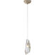 Luma 1 Light 4 inch Soft Gold Mini Pendant Ceiling Light