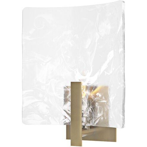 Arc 1 Light 10.1 inch Modern Brass Bath Sconce Wall Light, Large