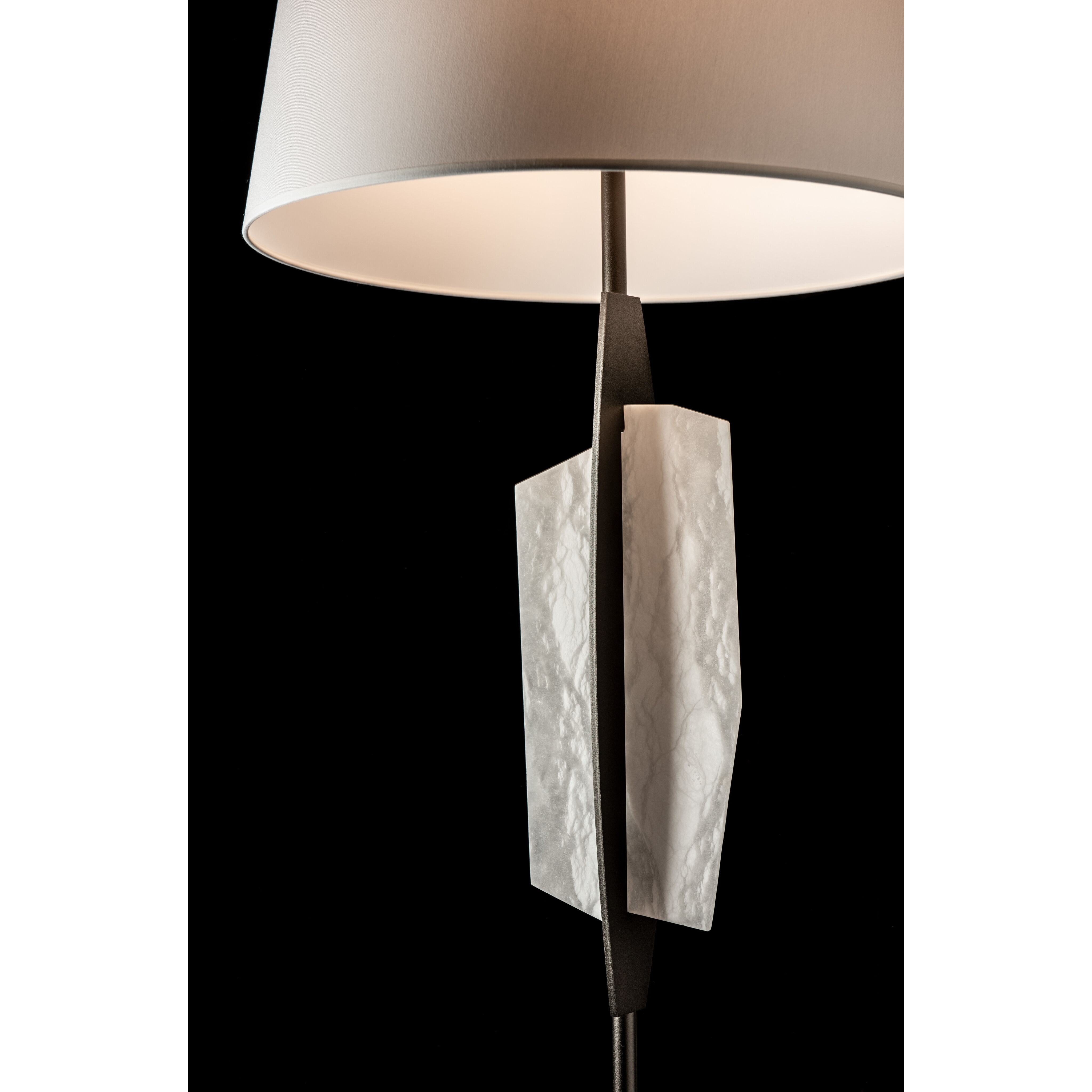 Volterra 73.6 inch 60.00 watt Vintage Platinum Floor Lamp Portable Light