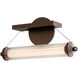 Libra LED 15.9 inch White ADA Sconce Wall Light
