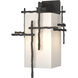 Tura 1 Light 18.9 inch Coastal Natural Iron Outdoor Sconce, Large