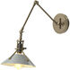 Henry 1 Light 9.2 inch Soft Gold and Vintage Platinum Sconce Wall Light in Soft Gold/Vintage Platinum