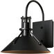 Henry 1 Light 10.5 inch Coastal Black Outdoor Sconce, Small