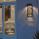 Ursa LED 23.6 inch Coastal Dark Smoke Outdoor Sconce, Small