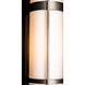 Banded 1 Light 20.8 inch Coastal Dark Smoke Outdoor Sconce, Large - Open Box