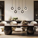 Art & Alchemy Veneto 5 Light 53.4 inch Oil Rubbed Bronze Linear Pendant Ceiling Light