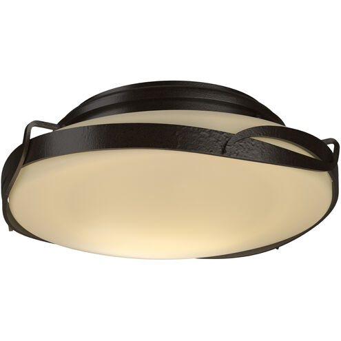 Flora 2 Light 13.9 inch Oil Rubbed Bronze Flush Mount Ceiling Light