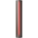 Gallery 3 Light 4.3 inch Dark Smoke ADA Sconce Wall Light, Small - Open Box