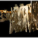 Brutus 6 Light 63 inch Modern Brass Pendant Ceiling Light, Large - Open Box
