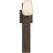 Flora 1 Light 4.8 inch Ink Sconce Wall Light in Opal