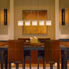 Arc Ellipse 5 Light 41.9 inch Dark Smoke Pendant Ceiling Light