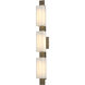 Oceanus 3 Light 33.5 inch Soft Gold ADA Sconce Wall Light