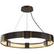 Aura 6 Light 28.9 inch Ink Pendant Ceiling Light
