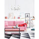 Truss 7 Light 28.6 inch Sterling Chandelier Ceiling Light