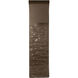 Element 2 Light 30.5 inch Coastal Dark Smoke Outdoor Sconce, Large
