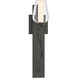 Flora 1 Light 4.8 inch Natural Iron Sconce Wall Light in Seeded with Opal
