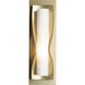 Dune 1 Light 5 inch Modern Brass ADA Sconce Wall Light