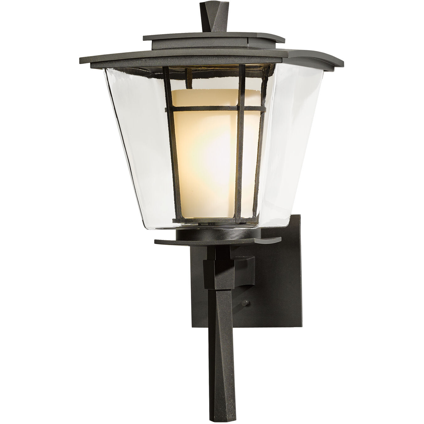 Beacon Hall 1 Light 17.6 inch Coastal Dark Smoke Outdoor Sconce