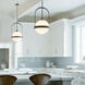 Atlas 1 Light 13.4 inch Natural Iron Pendant Ceiling Light - Open Box